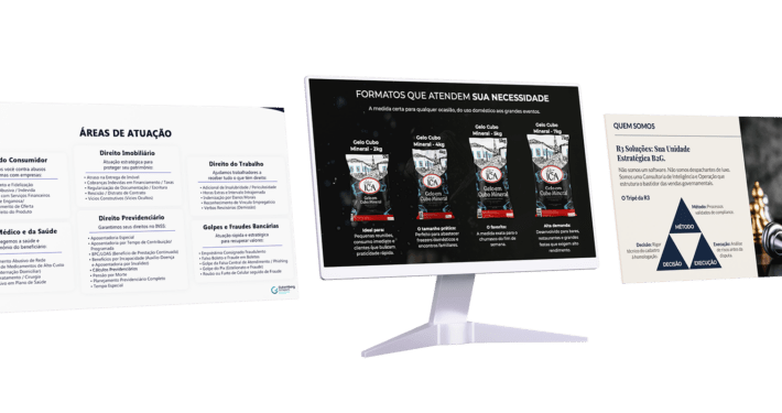 Design de Portfólio e Apresentação da Empresa